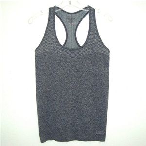 EUC Lorna Jane Grey Seamless Tank Medium